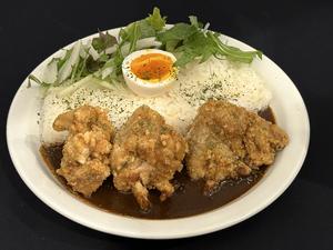 欧風黒バター自家製塩麹唐揚げカレー(ごはん350g)