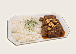 ステーキライス