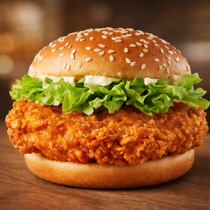 旨辛チキンバーガー