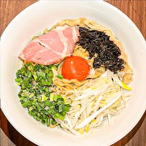 鶏油そば 赤辛