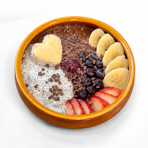 人気No,3【自家製ほろほろキャラメルクッキーとカカオムースのアサイーボウルM】(Chocolate Mousse / Acai Bowl)