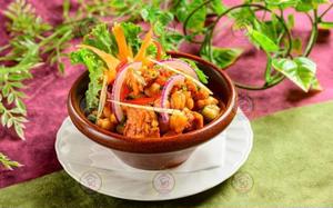 チキンひよこ豆サラダ  Chicken Chana Chat
