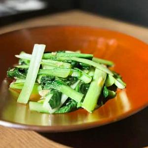 青菜のあっさり炒め