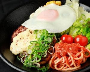 全のせネギ塩だれハンバーグ