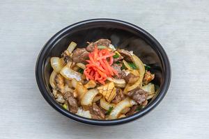 ホルモン丼(並)