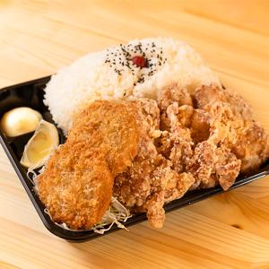 1キロからあげ＆ヒレカツ弁当
