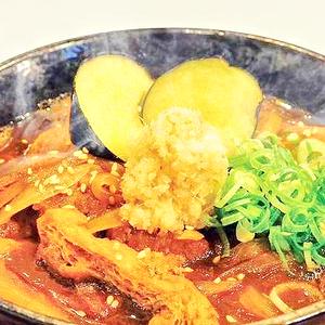 肉しょうがカレーうどん