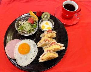 ミックスサンド＆ハムエッグ
