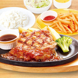 【941】グリルチキン弁当 ポテト＆コーンスープセット