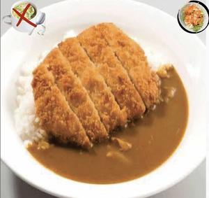 メンチカツ カレー