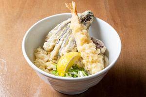天ぷらぶっかけうどん(冷)