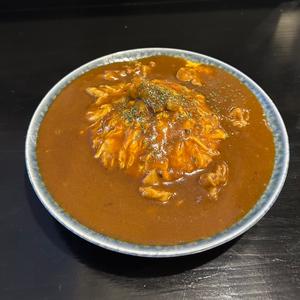ふわとろ鶏ハラミオムカレー