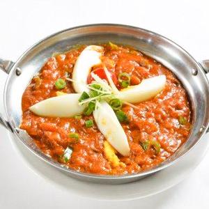 キーマエッグカレー Keema egg curry