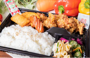 【menu限定】からあげ弁当オムレツセット