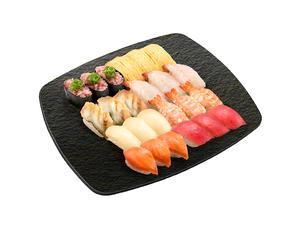 スシローお手頃セット8種 3人前(24貫)