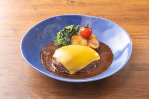 煮込チーズハンバーグ