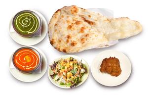 2種類カレーセット 2 types of curry