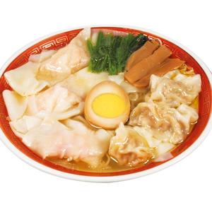 広州市場 二種盛り雲呑(ワンタン)麺 醤油