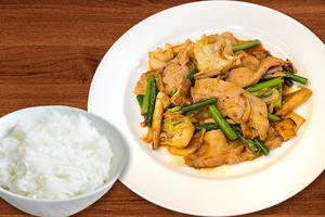 【定番】肉野菜炒め定食