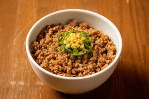 鶏ポタラーメンTHANK 鶏そぼろ丼