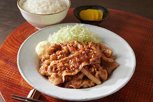 人気No.2！大人の旨辛豚生姜焼き弁当150g