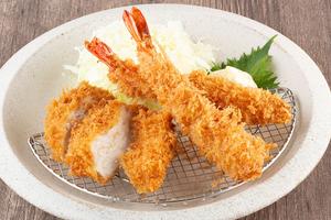 熟成ヒレかつ2枚＆海老フライ2本弁当