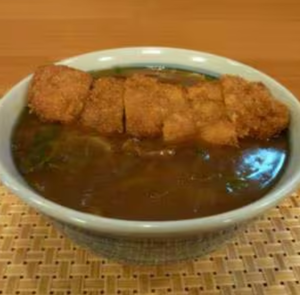 チキンカツカレーうどん