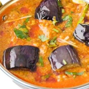 キーマベイガンカレー/Keema Baigan
