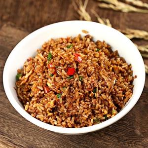 黒炒飯(油炒)