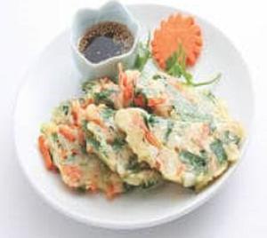イカのチヂミ Ika Chijimi