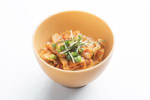 ほかほか玄米ミニ豚キムチ丼