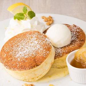 レモンカスタードクリームパンケーキ