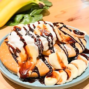 【当店人気No'1】チョコバナナパンケーキ