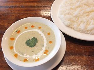 タイ・グリーンカレー＆ライスセット(Thai Green Curry ＆ Rice Set)