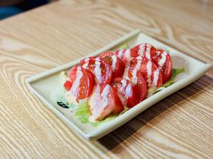 (期間限定)トマトサラダ/西柿沙拉