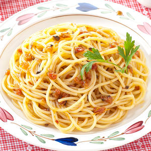 ドライトマトのオーリオパスタ