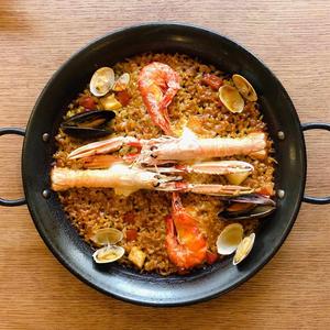 魚介のパエリア