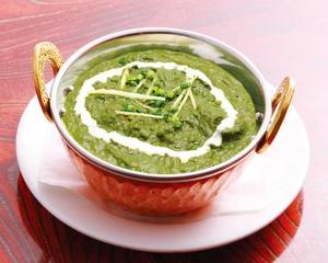 サグキーマカレー SAG KEEMA CURRY