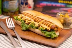 カレーチーズドッグ