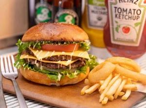 ダブルチーズバーガー