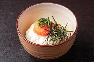 油そば専門店 歌志軒 明太子丼 Spicy Fish Roe Rice Bowl
