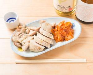 蒸しドリキムチ Steamed Chicken Kimchi