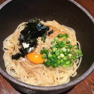 納豆冷麺