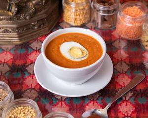 親子カレー Egg Keema Curry