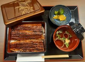 うな重 竹 山椒、追いたれ付き