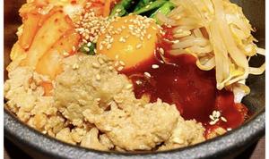 やまゆりぽーくのビビンバ丼