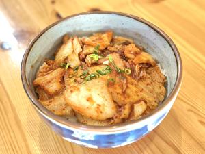 豚キムチ丼