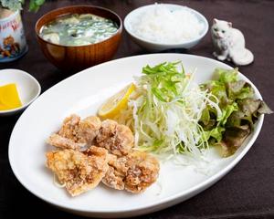 からあげ定食 Fried Chicken Set Meal