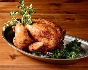 ロティサリーチキン1羽 Rotisserie Chicken (Whole Bird)