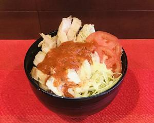 チキンケバブサラダ丼 Chicken kebab salad bowl Halal